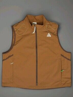 Nike ACG Death Bloom Vest ~ Mosswood Brown HV0600-235 | Men's: XL *NWT